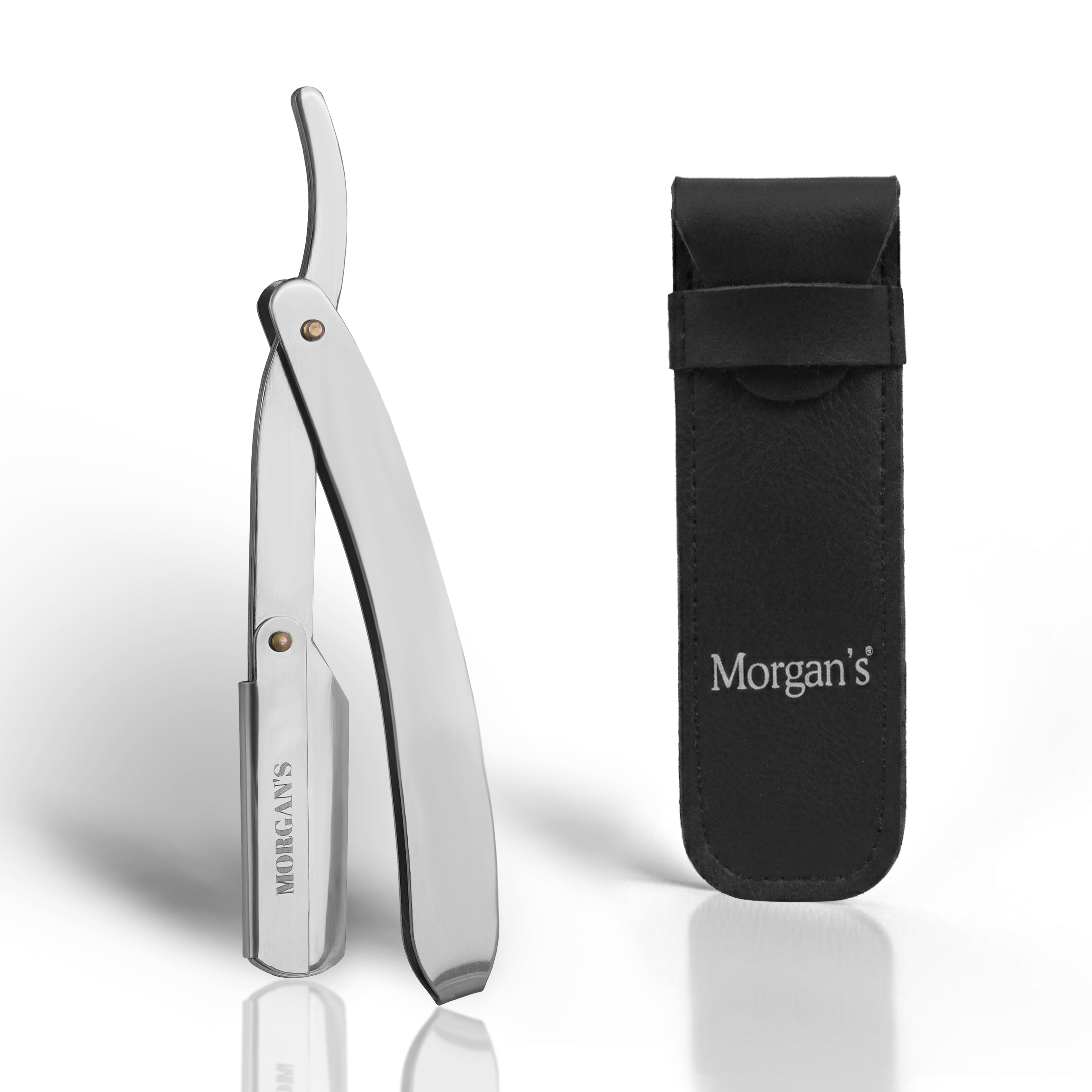Matt Silver Cut-Throat Razor