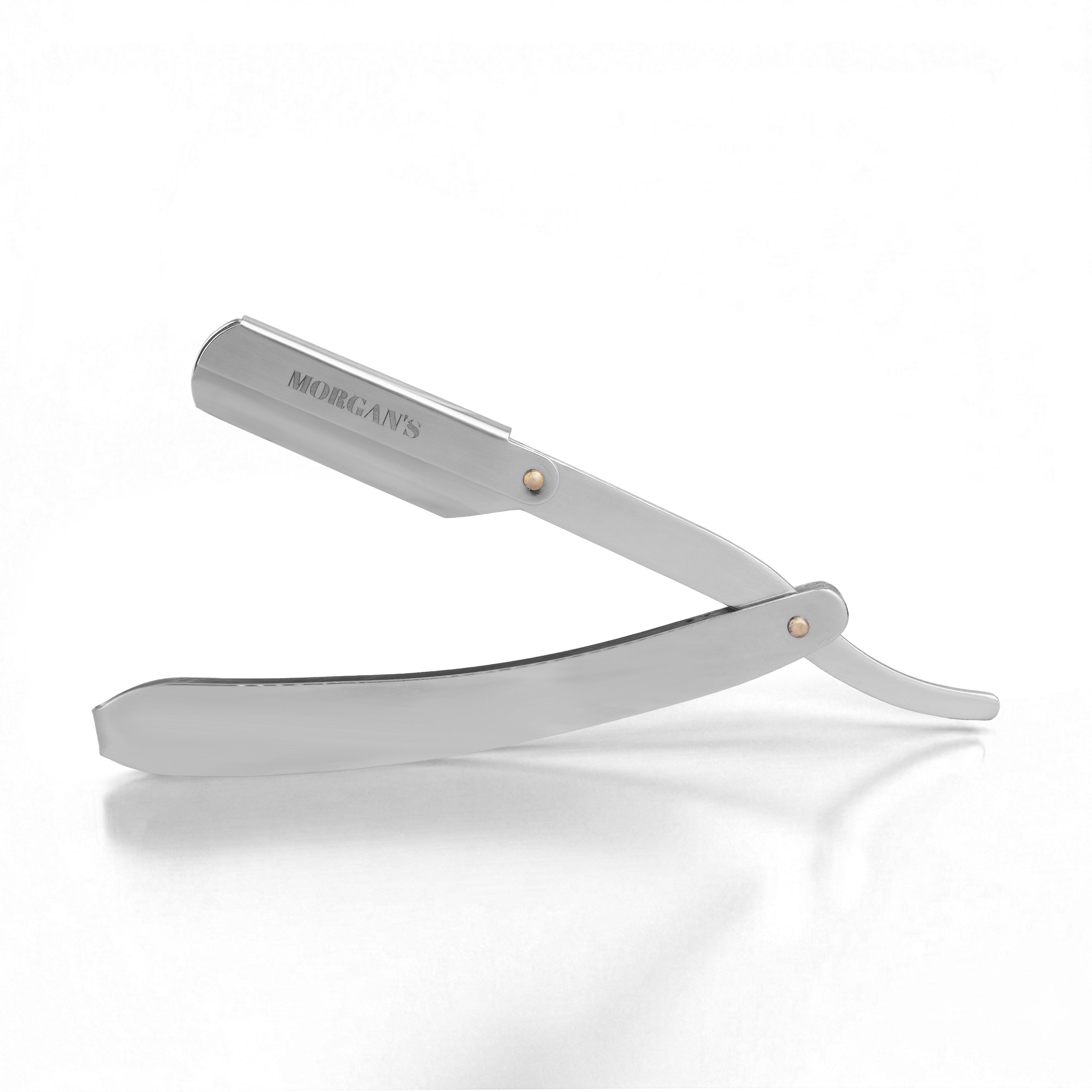 Matt Silver Cut-Throat Razor