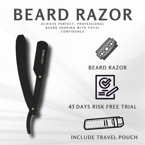 Matt Black Cut-Throat Razor