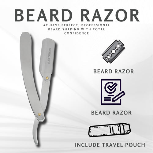Matt Silver Cut-Throat Razor