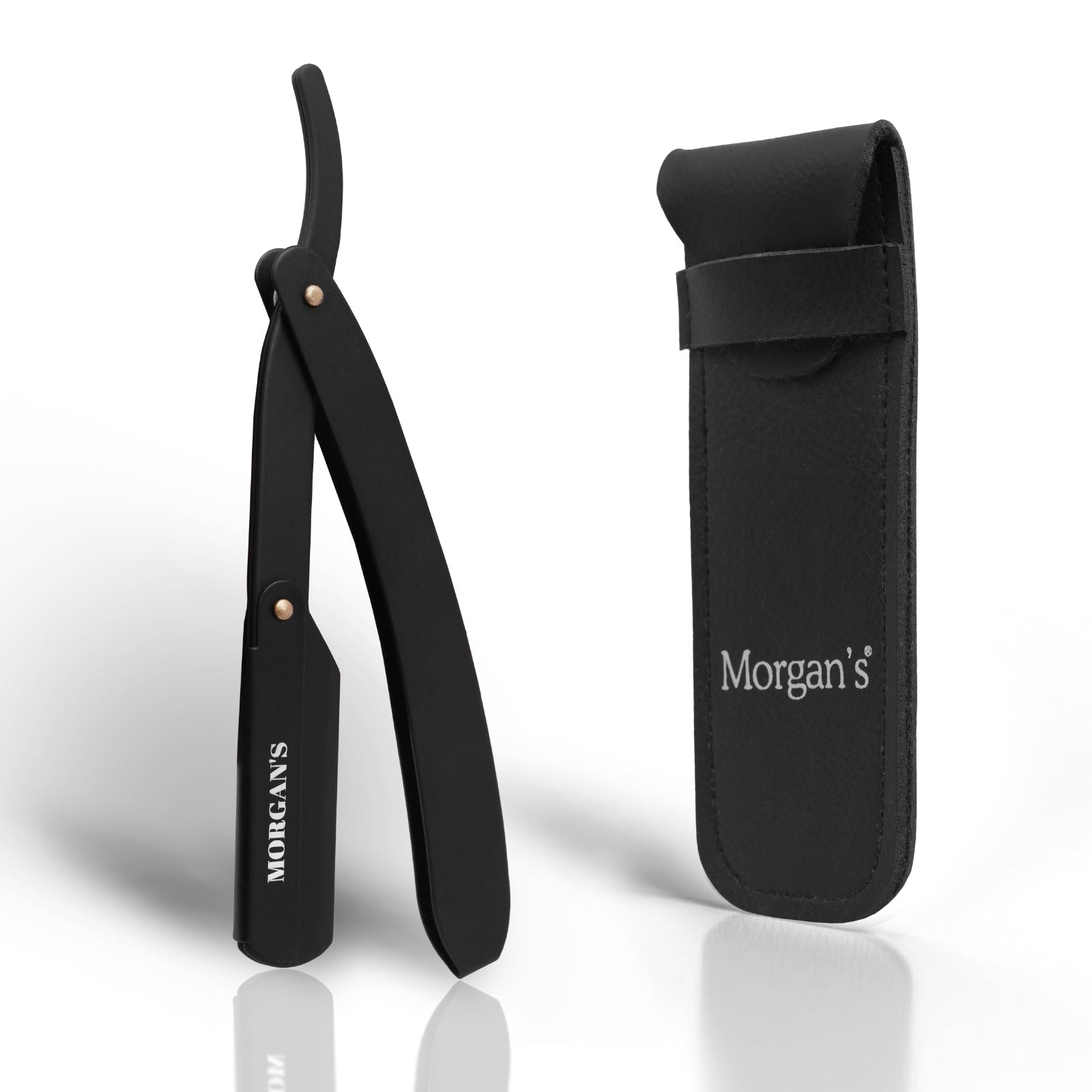 Matt Black Cut-Throat Razor