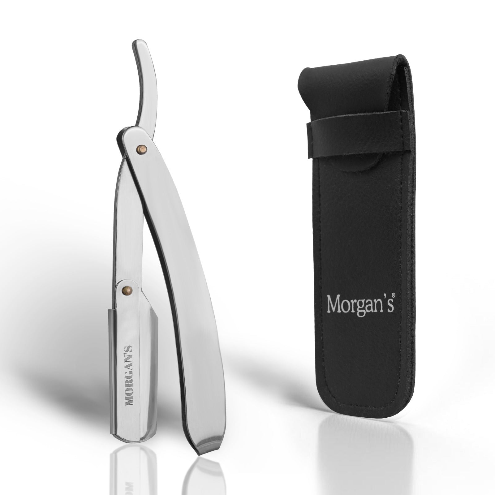 Matt Silver Cut-Throat Razor